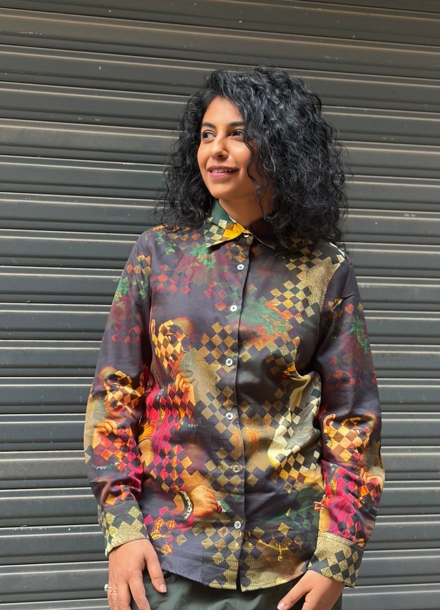 Damayanti's Secret Shirt for Women - Luxury Designer | Soft Cotton or Pure Linen - Naymish Designs