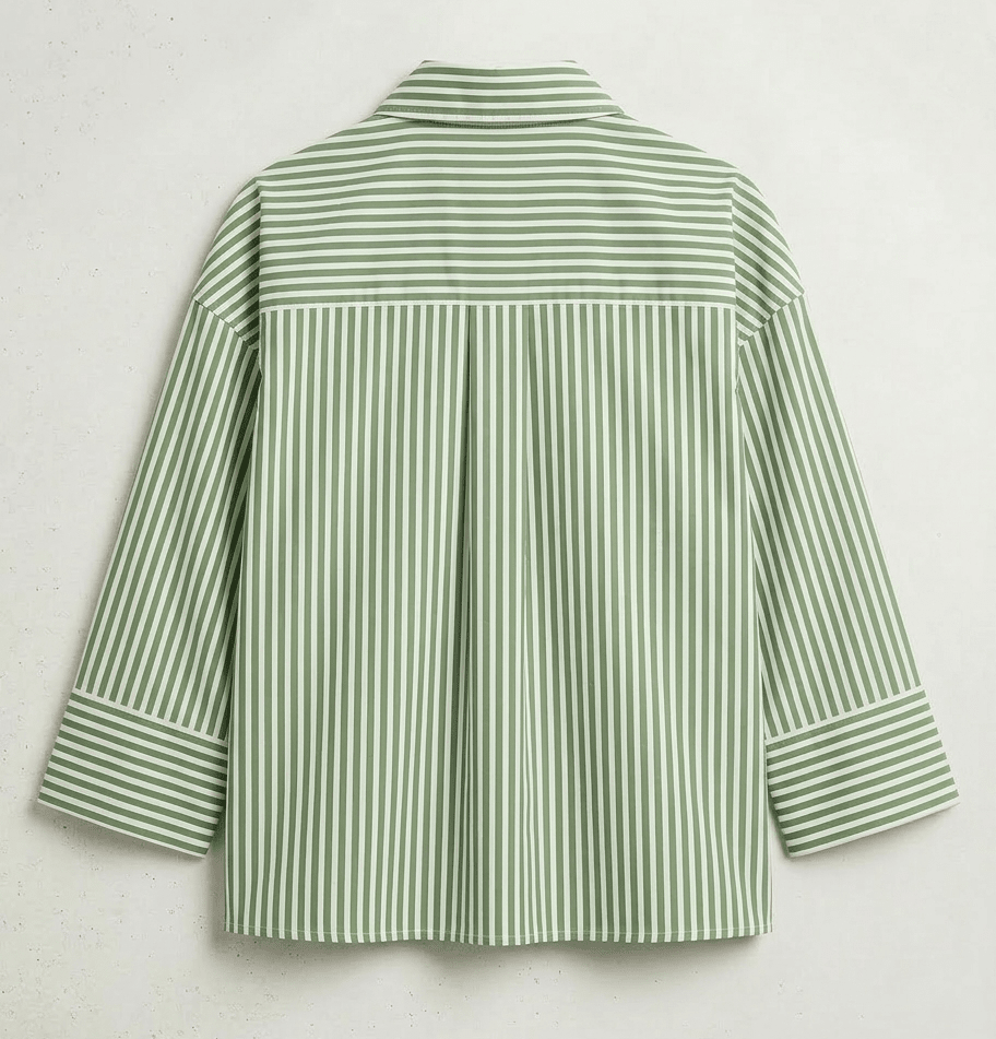 Natraj - Green Women Shirt - Naymish Designs