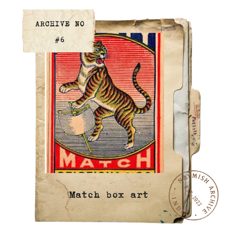 Matchbox art - Naymish Designs