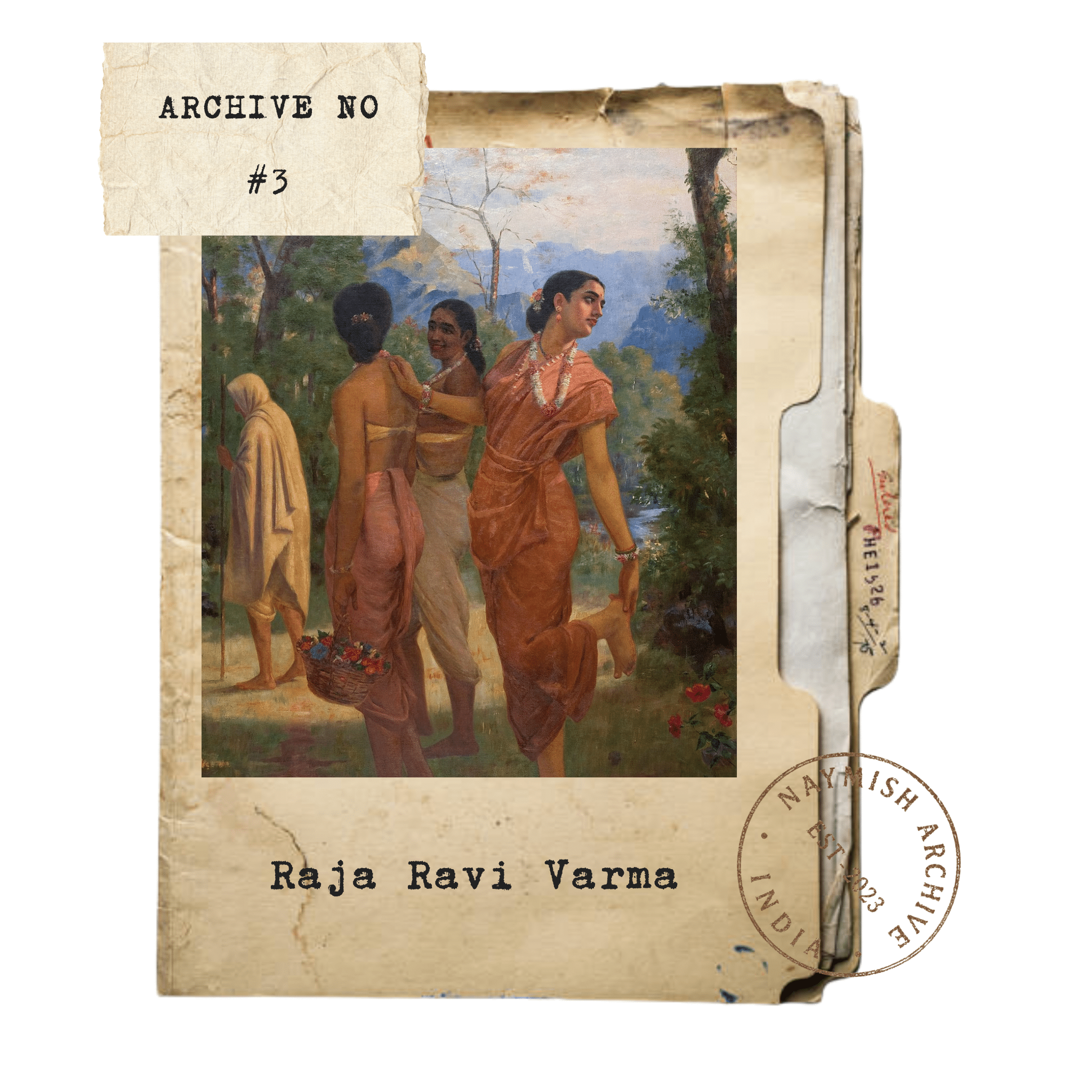 Raja Ravi verma - Naymish Designs