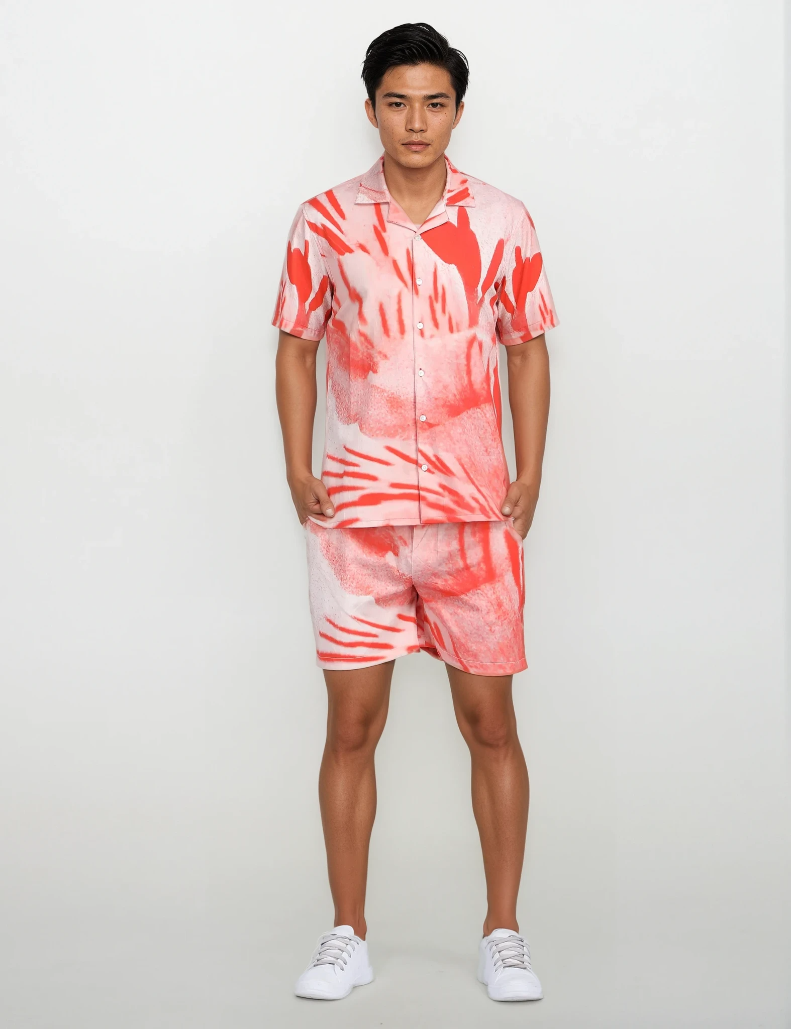 Garden No 5 Orange Luxury Shirts for Men