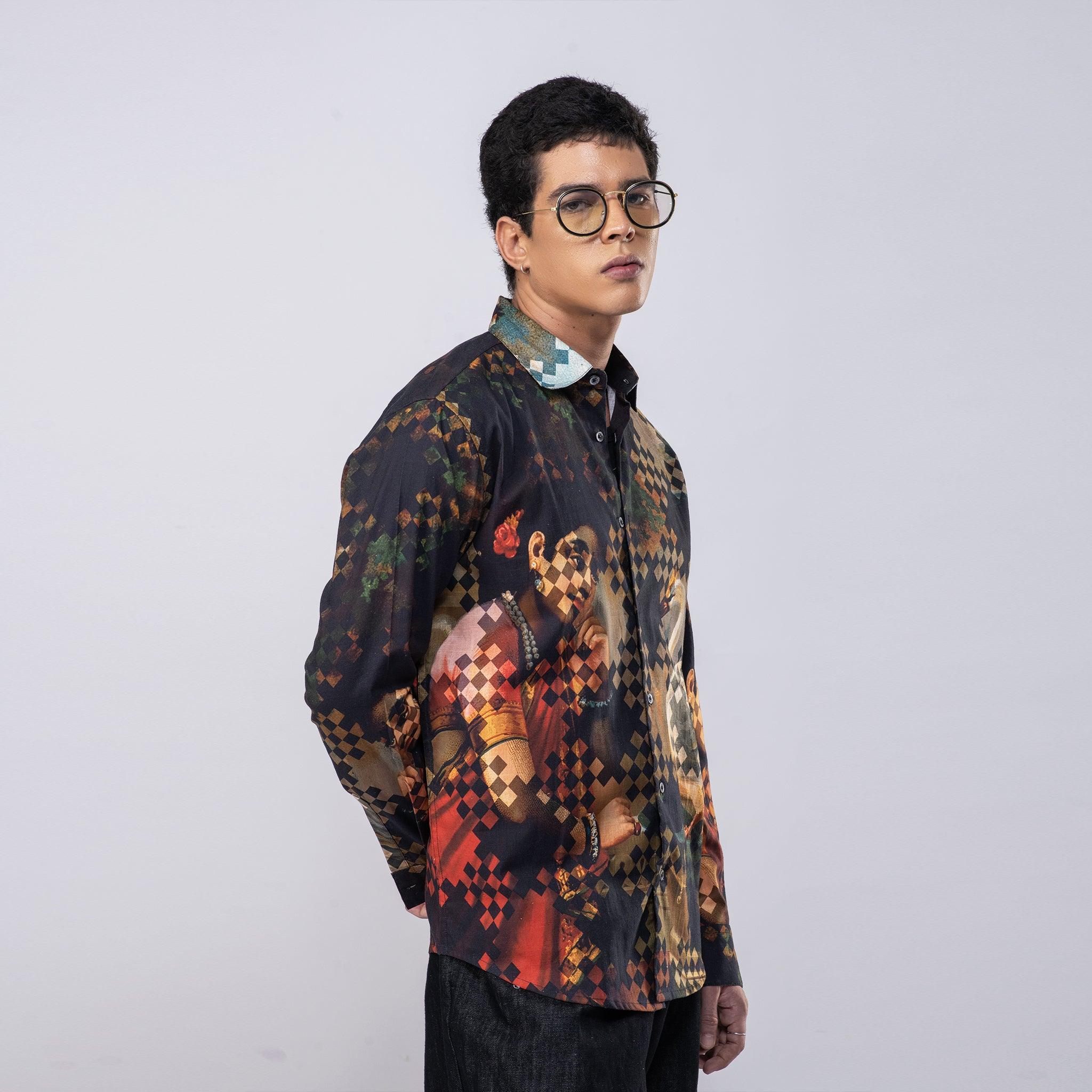 Damayanti's Secret - Luxury Designer Shirt | Soft Cotton or Pure Linen | Partywear shirt for Men