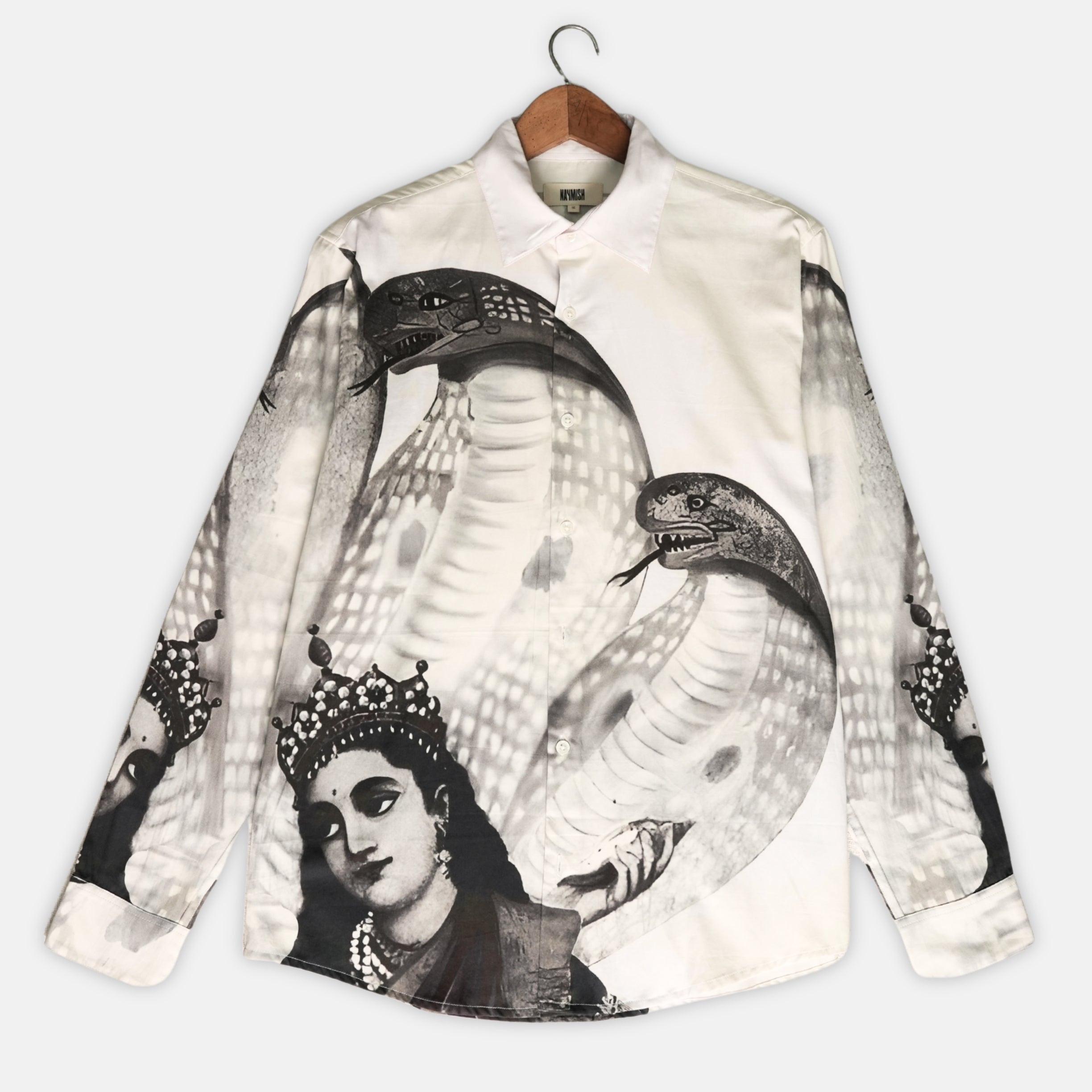 Sheshnag - Luxury Designer Shirt | Soft Cotton or Pure Linen | Partywear shirt for Men