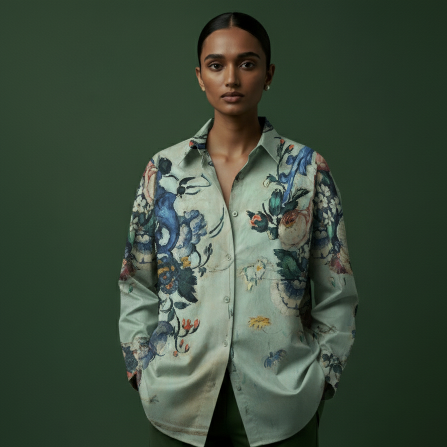 Canvas - Shirt for Women - Luxury Designer | Soft Cotton or Pure Linen 