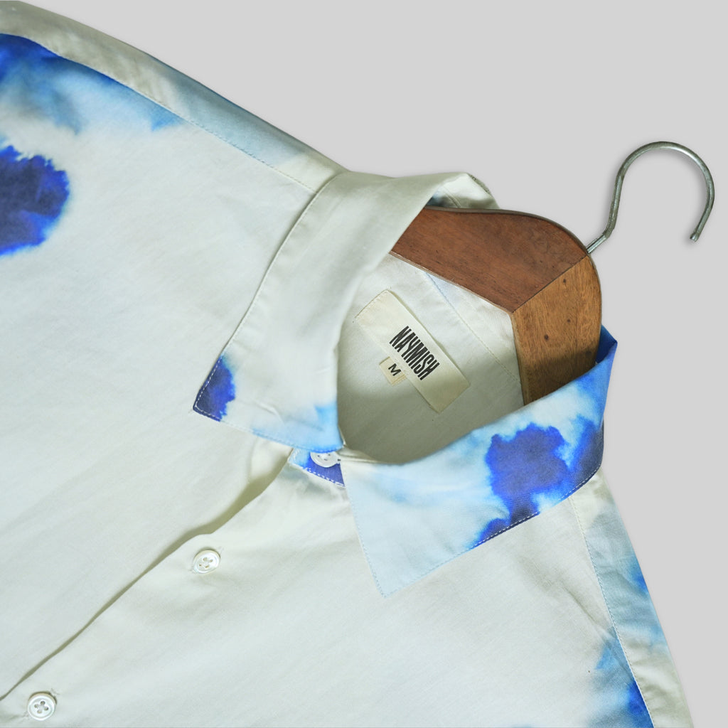 Inkspill - Luxury Designer Shirt | Soft Cotton or Pure Linen | Partywear shirt for Men