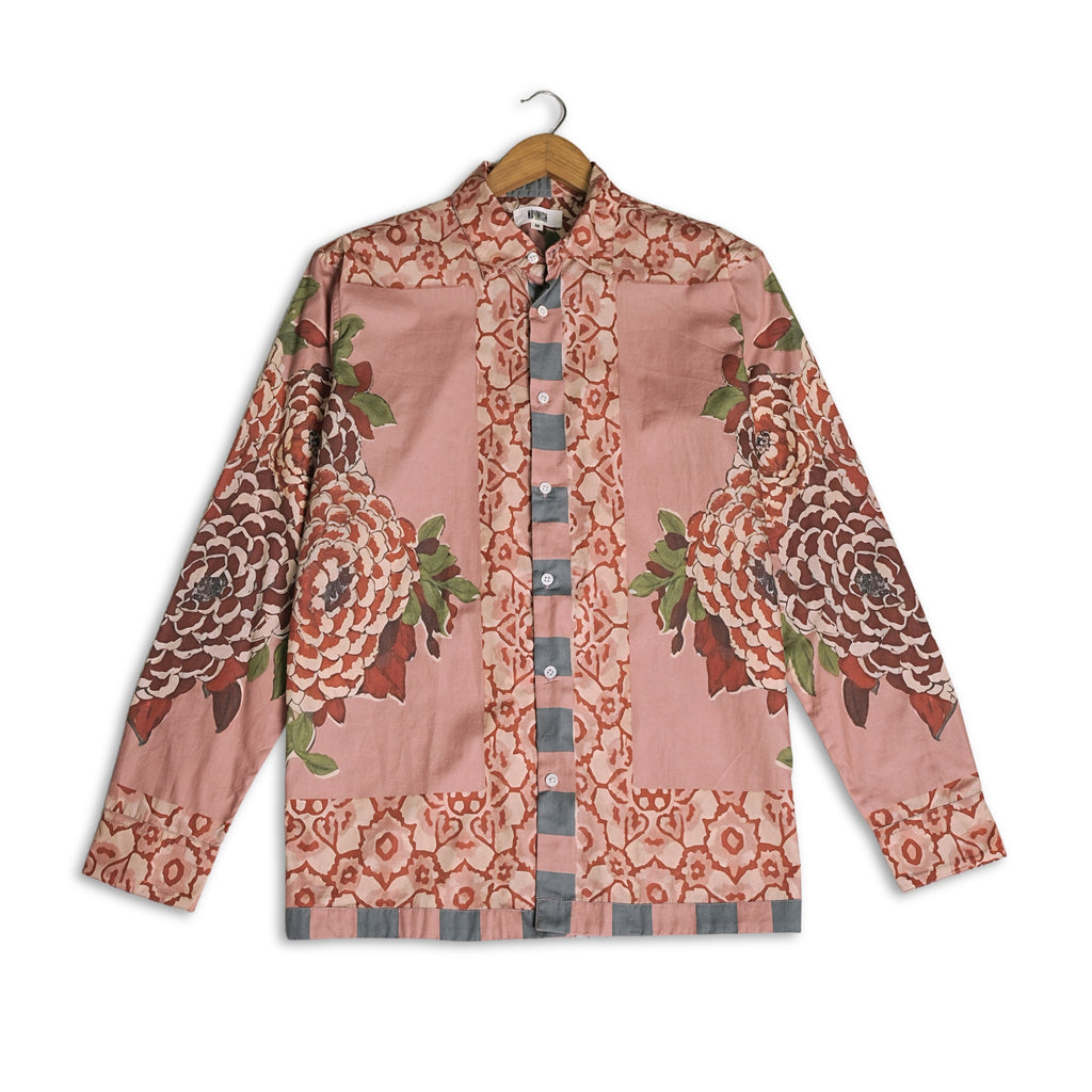 Jaipur Edit Pink - Luxury Designer Shirt | Soft Cotton or Pure Linen | Partywear shirt for Men