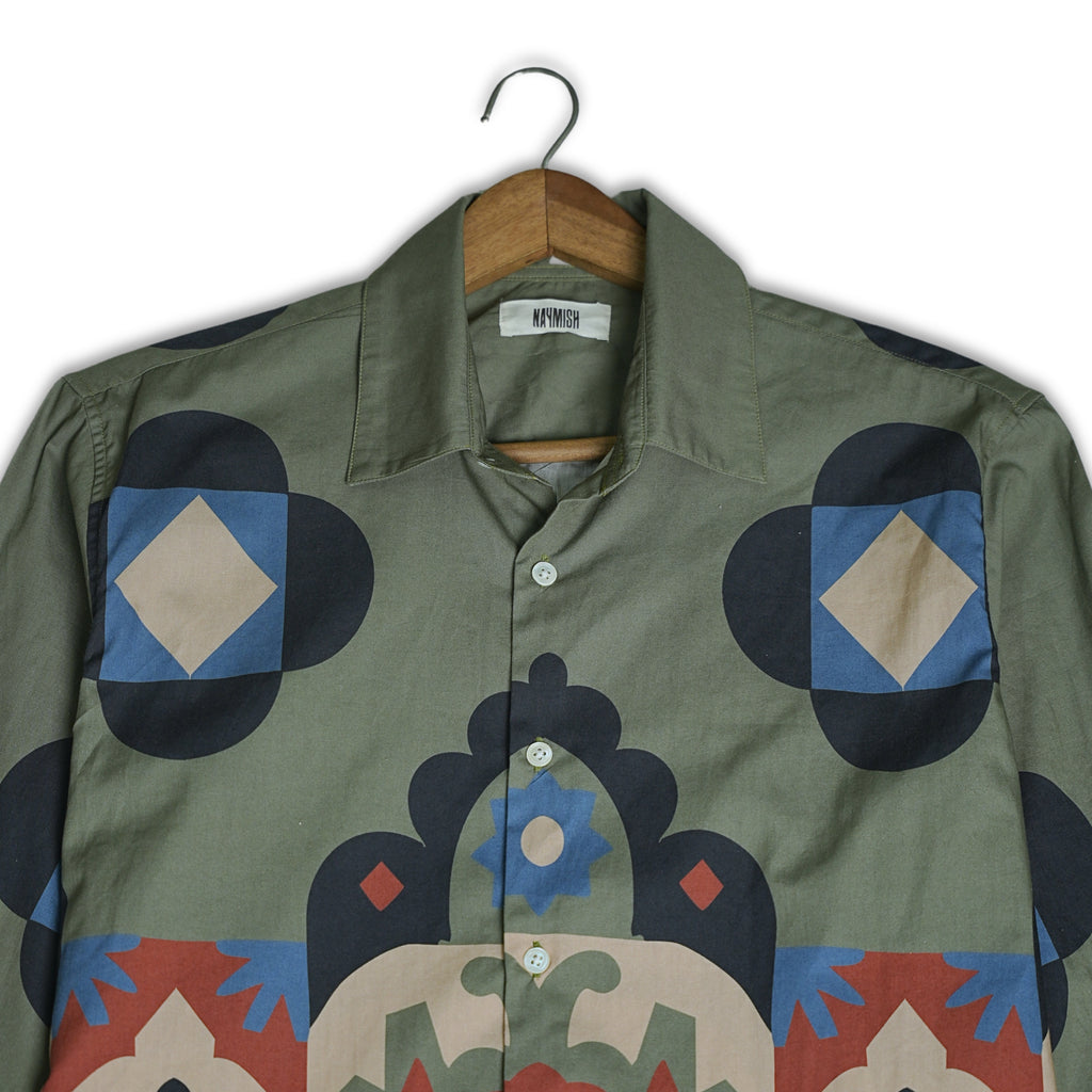 Kilim Edit No 7 Shirt for Women - Luxury Designer | Soft Cotton or Pure Linen 