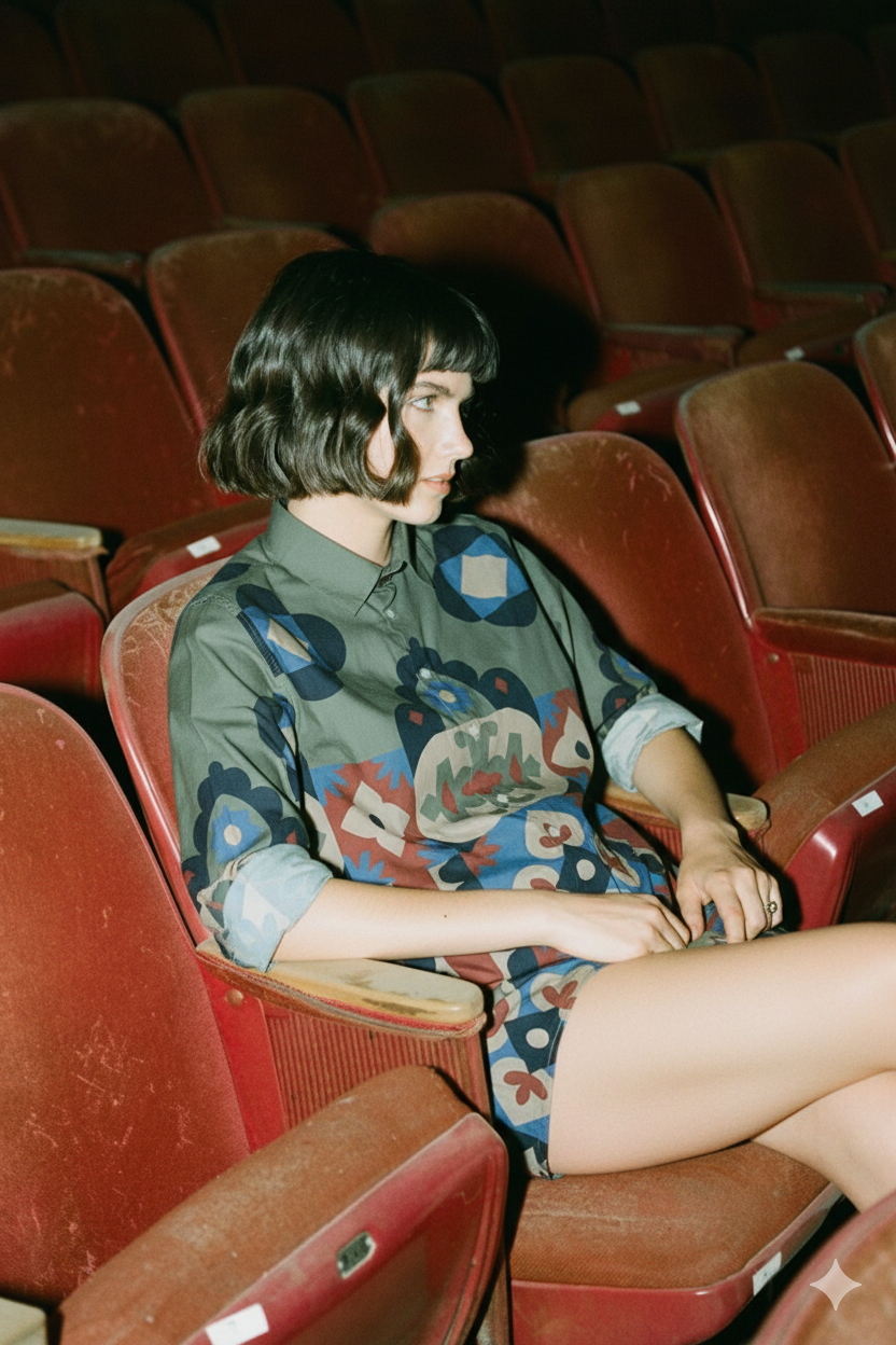 Kilim Edit No 7 Shirt for Women - Luxury Designer | Soft Cotton or Pure Linen 