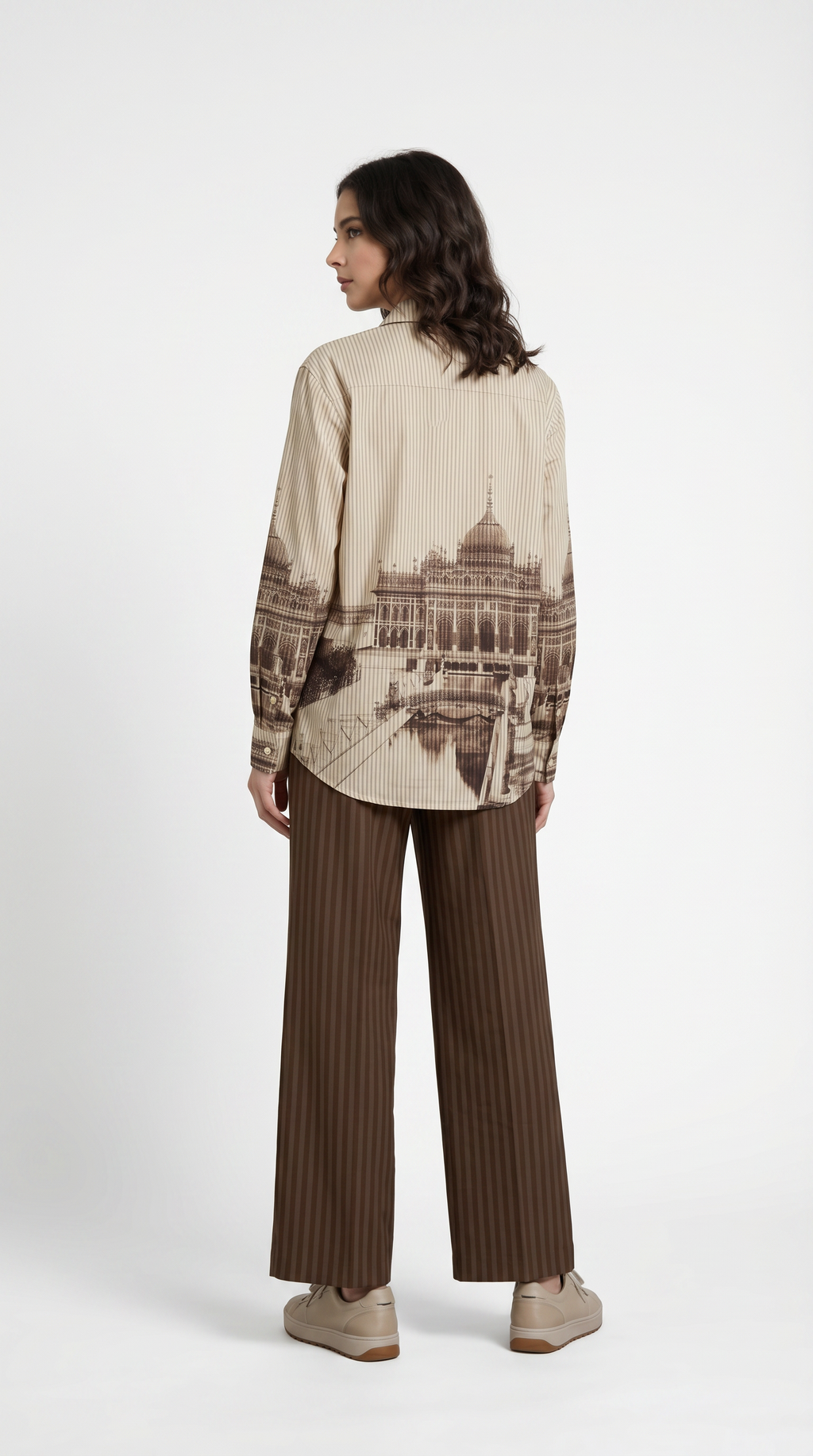 Lucknow - Shirt for Women - Brown (Copy)