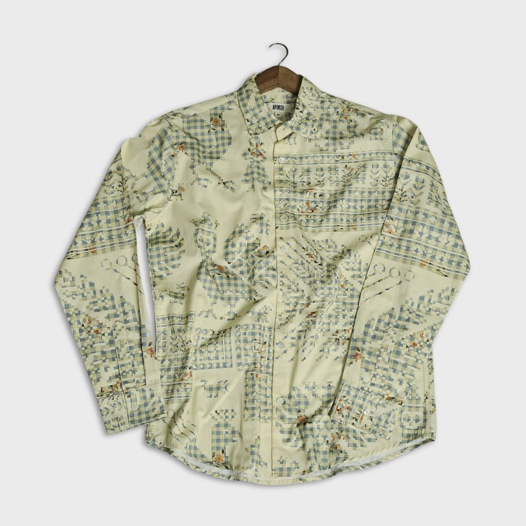 Memento Mori Aesthetic Shirt - Luxury Designer Shirt | Soft Cotton or Pure Linen | Partywear shirt for Men