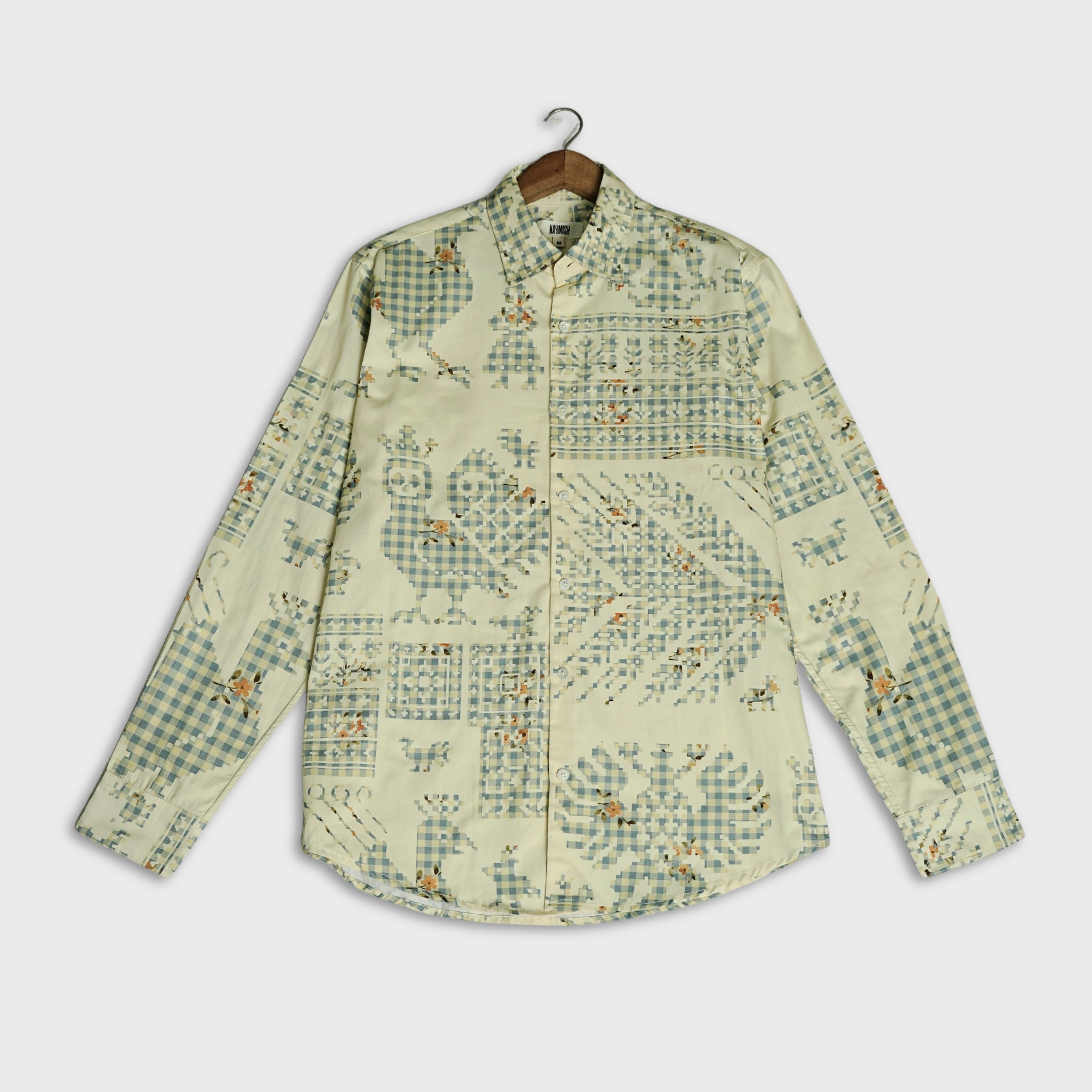 Memento Mori Aesthetic Shirt - Luxury Designer Shirt | Soft Cotton or Pure Linen | Partywear shirt for Men