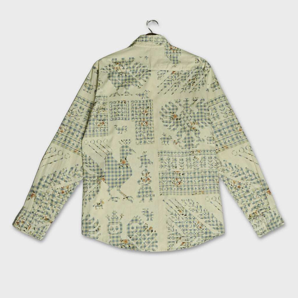 Memento Mori Aesthetic Shirt - Luxury Designer Shirt | Soft Cotton or Pure Linen | Partywear shirt for Men