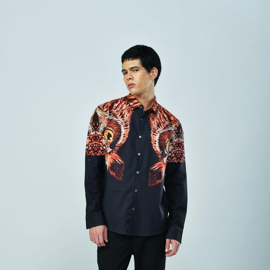 Owl Luxury Shirt Men