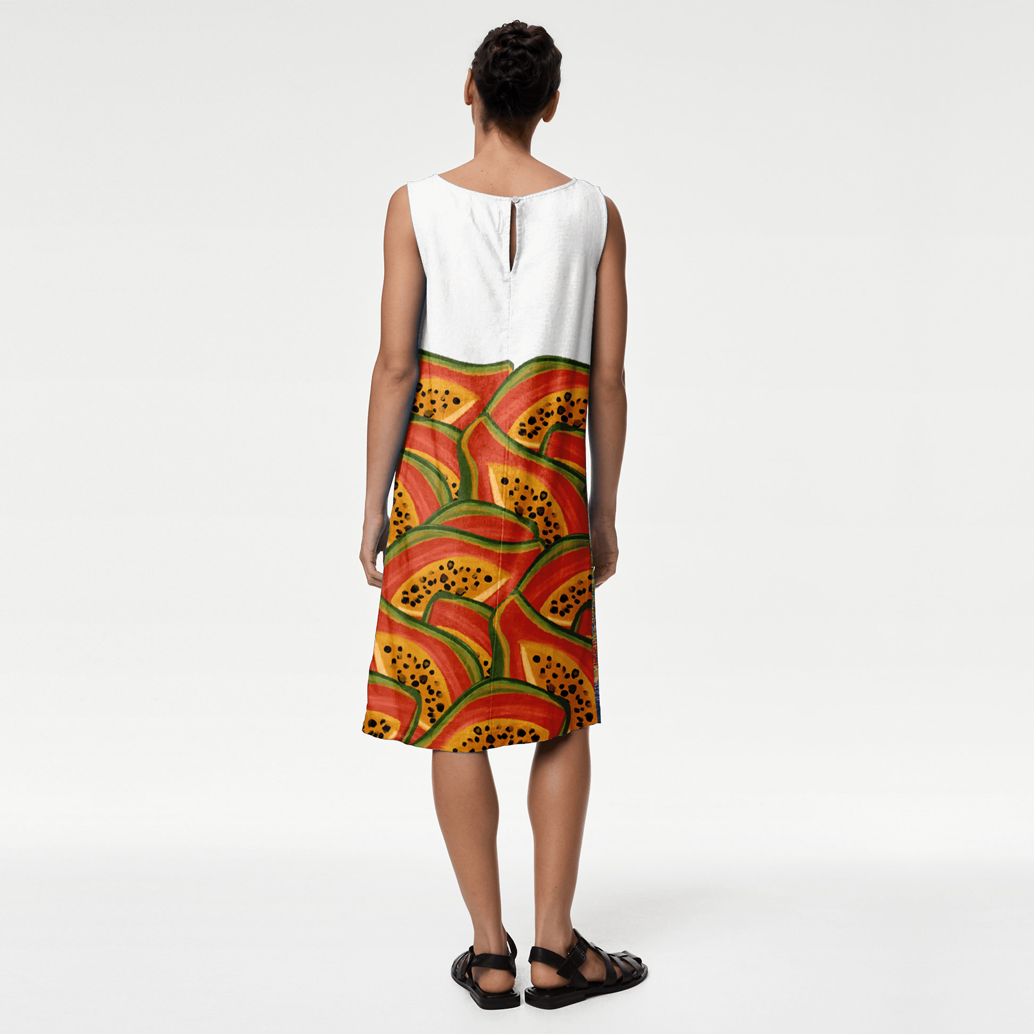  Papaya Shift Dress for Women