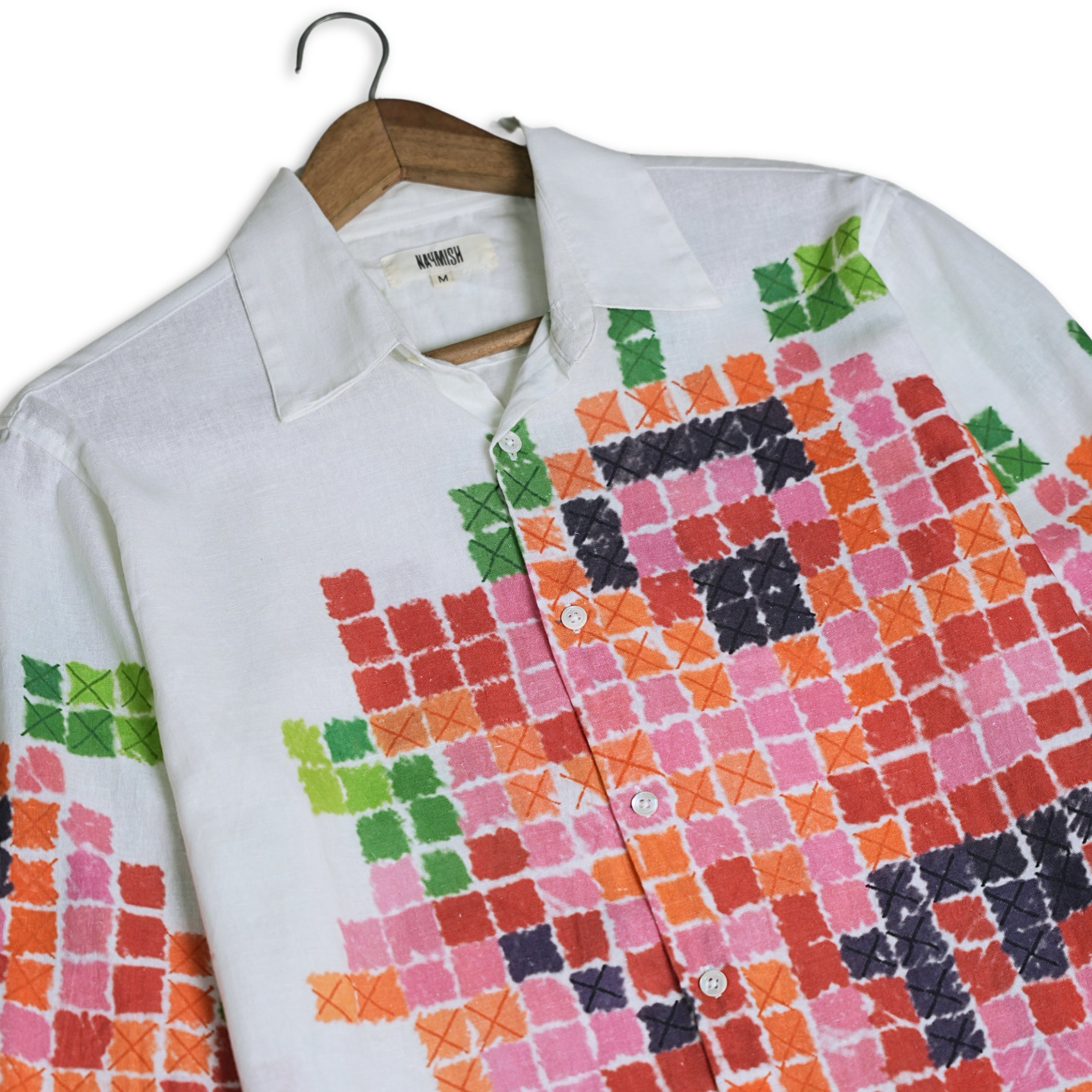 Pixel - Luxury Designer Shirt | Soft Cotton or Pure Linen | Partywear shirt for Men