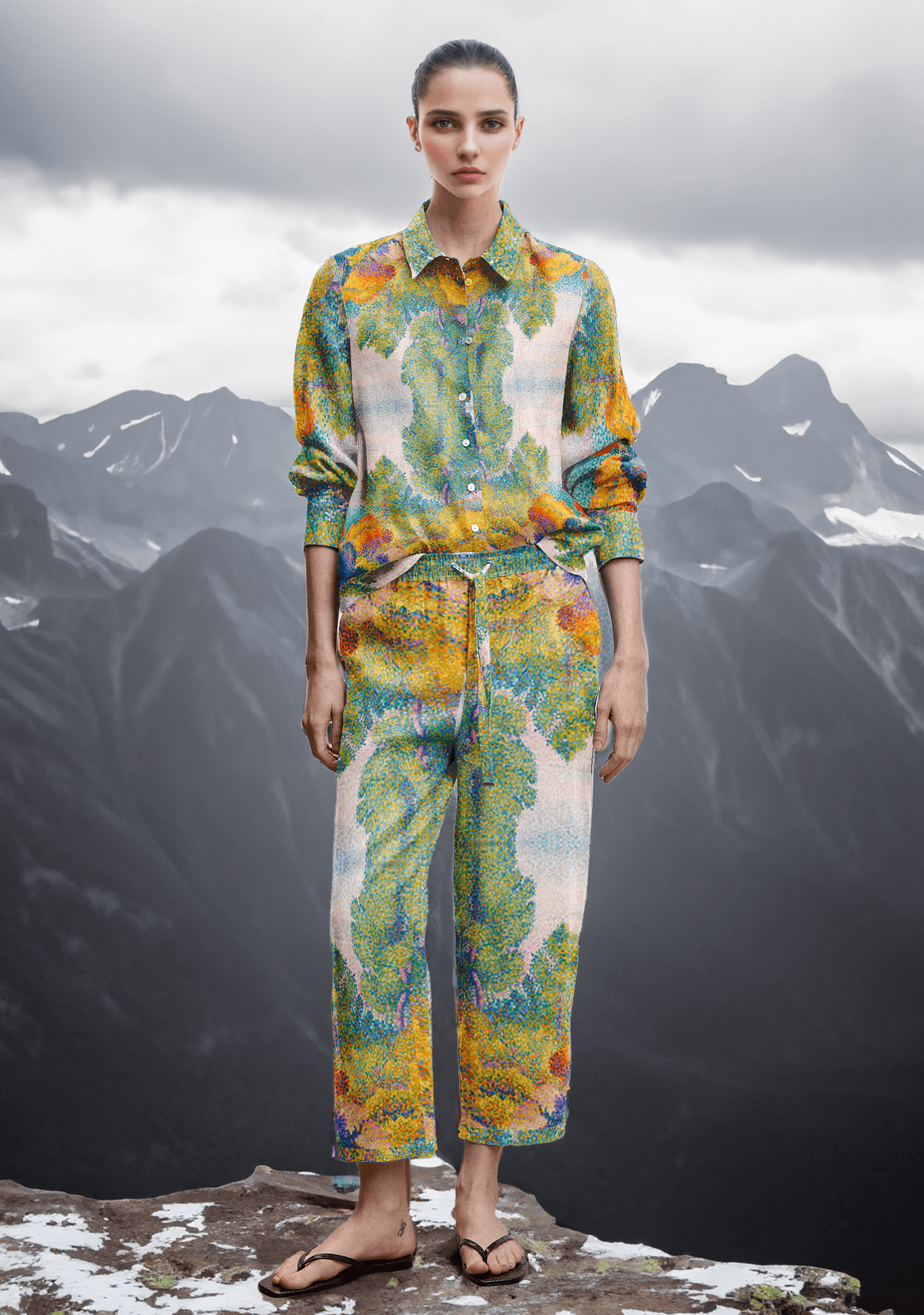 Cross Co-ord Set for women