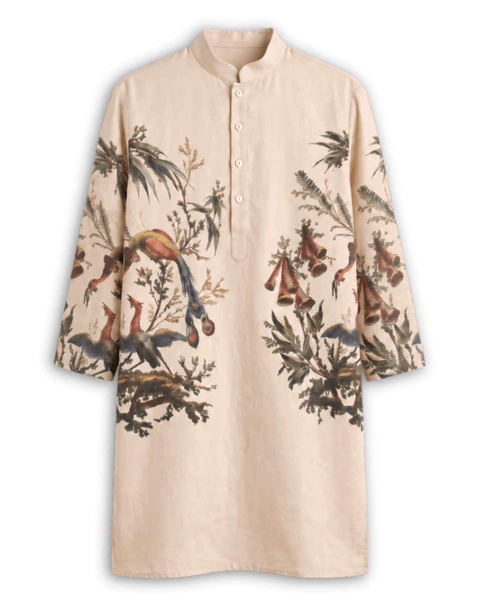 Aviary Kurta Set for Men - Naymish Designs