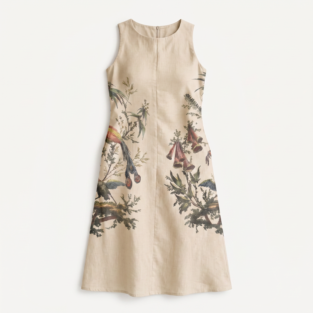 Aviary Bloom A-Line Dress Women - front view