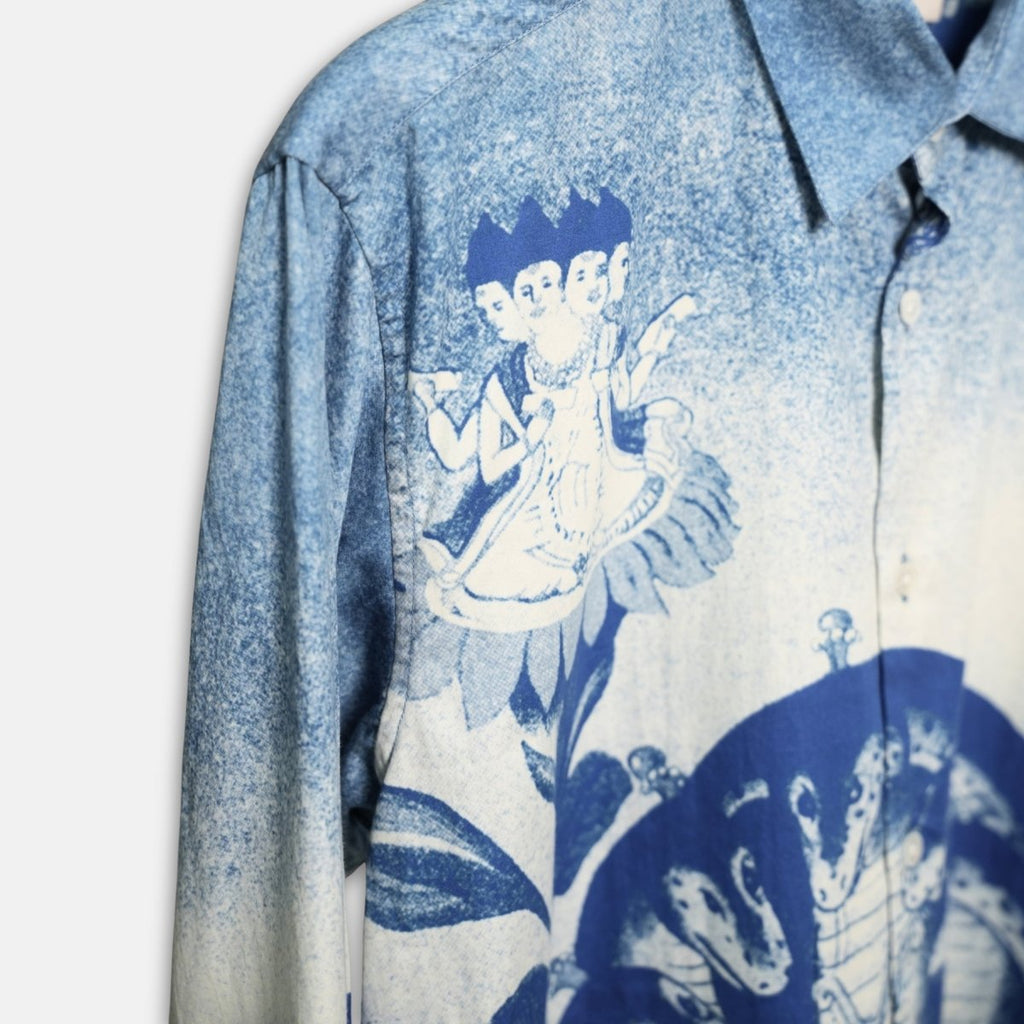 Brahma - Luxury Designer Shirt | Soft Cotton or Pure Linen | Partywear shirt for Men - Naymish Designs