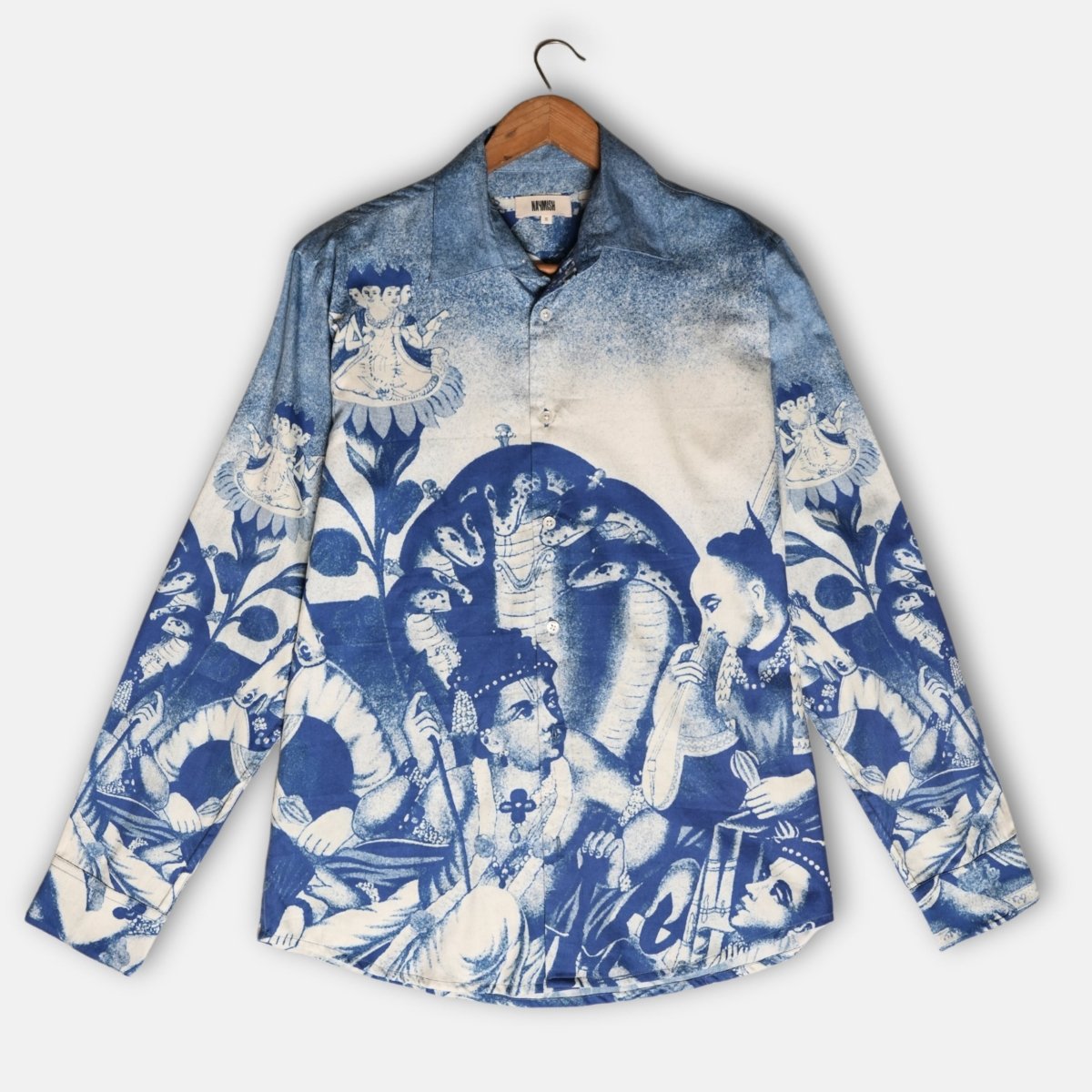 Brahma - Luxury Designer Shirt | Soft Cotton or Pure Linen | Partywear shirt for Men - Naymish Designs