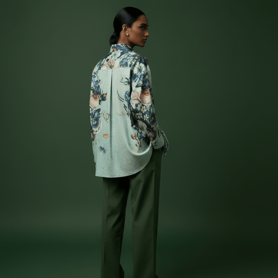 Canvas - Shirt for Women - Luxury Designer | Soft Cotton or Pure Linen  - Naymish Designs