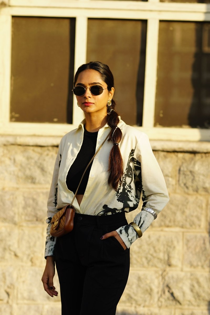 CM Shirt for Women - Luxury Designer | Soft Cotton or Pure Linen  - Naymish Designs