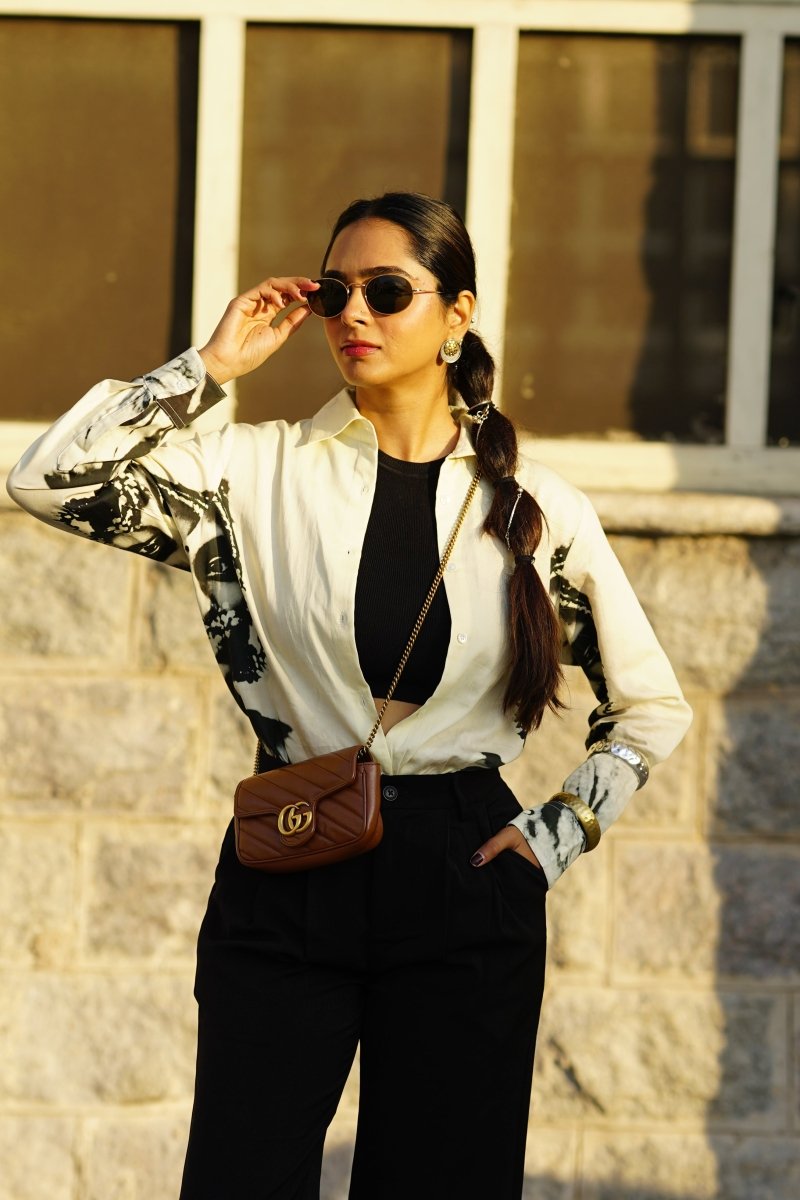 CM Shirt for Women - Luxury Designer | Soft Cotton or Pure Linen  - Naymish Designs