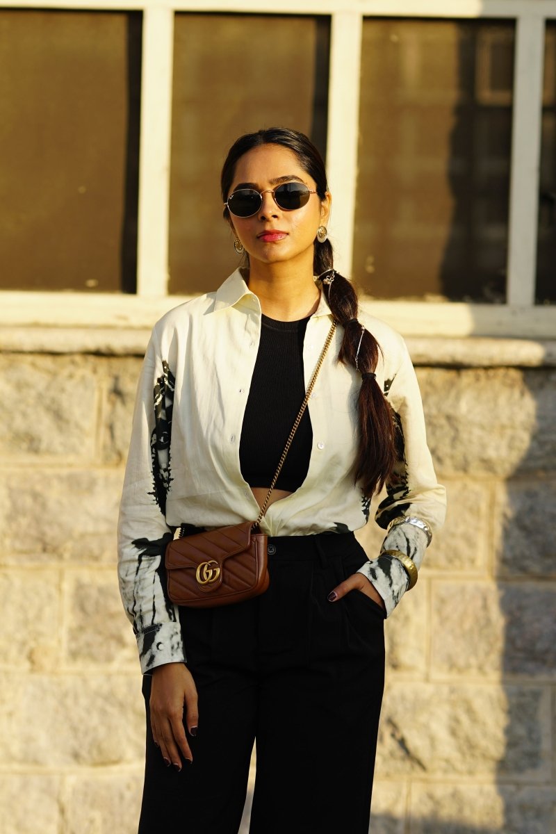 CM Shirt for Women - Luxury Designer | Soft Cotton or Pure Linen  - Naymish Designs