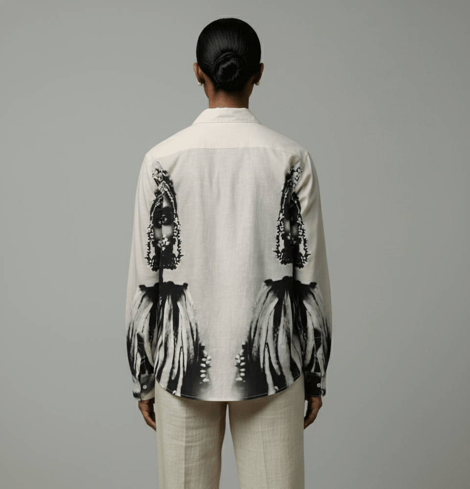 CM Shirt for Women - Luxury Designer | Soft Cotton or Pure Linen  - Naymish Designs