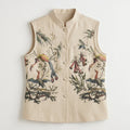 Aviary Bloom Nehru Waistcoat Women - vest front