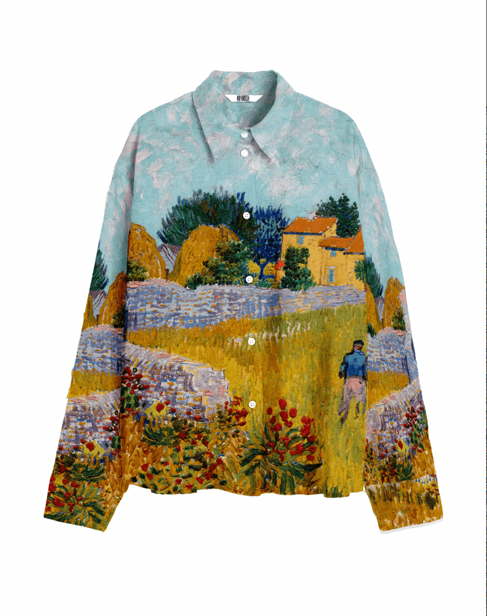 Farmhouse in Provence Shirt Men - Naymish Designs