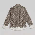 Fish Scale Shirt shared flat back view