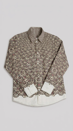 Fish Scale Shirt shared flat front view