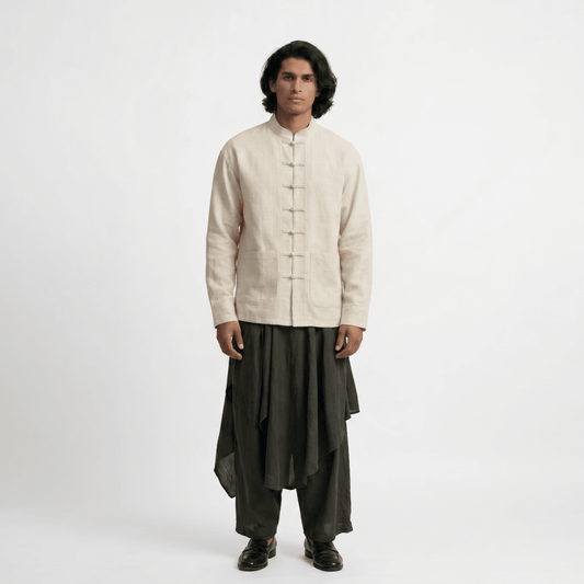 Frill Pants Black Men - Naymish Designs