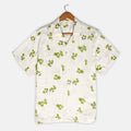 Geranium Half Sleeve Shirt for Men - Naymish Designs
