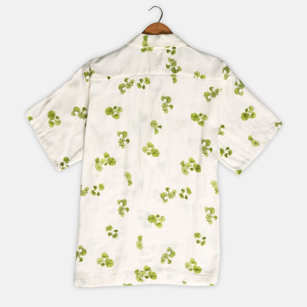 Geranium Half Sleeve Shirt for Men - Naymish Designs