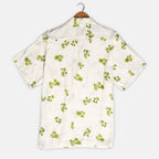 Geranium Half Sleeve Shirt for Men - Naymish Designs