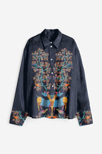 Gond Art Shirt Women - Serene - Naymish Designs