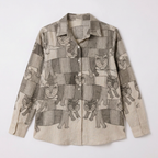 Gond Forest Shirt flat lay view