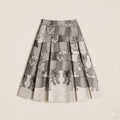 Gond Forest Skirt Women flat front view