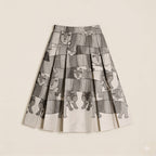 Gond Forest Skirt Women flat front view
