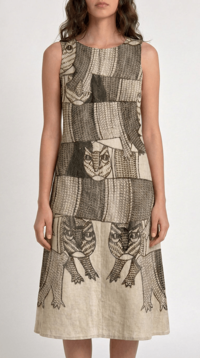 Gond Forest Dress Women - Naymish Designs