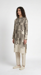 Gond Forest Kurta Set Women kurta side view