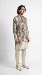 Gond Forest Kurta Set Men kurta side view