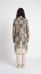 Gond Forest Kurta Set Women kurta back view