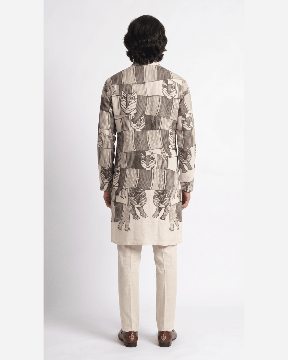 Gond Forest Kurta Men - Naymish Designs