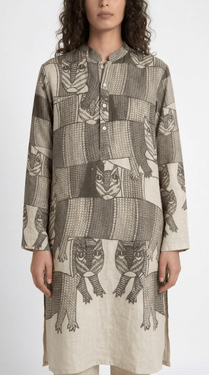 Gond Forest Kurta Women - Naymish Designs
