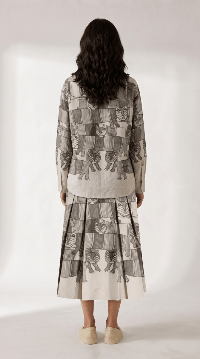 Gond Forest Skirt Women - Naymish Designs