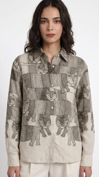 Gond Forest Shirt Women detail view