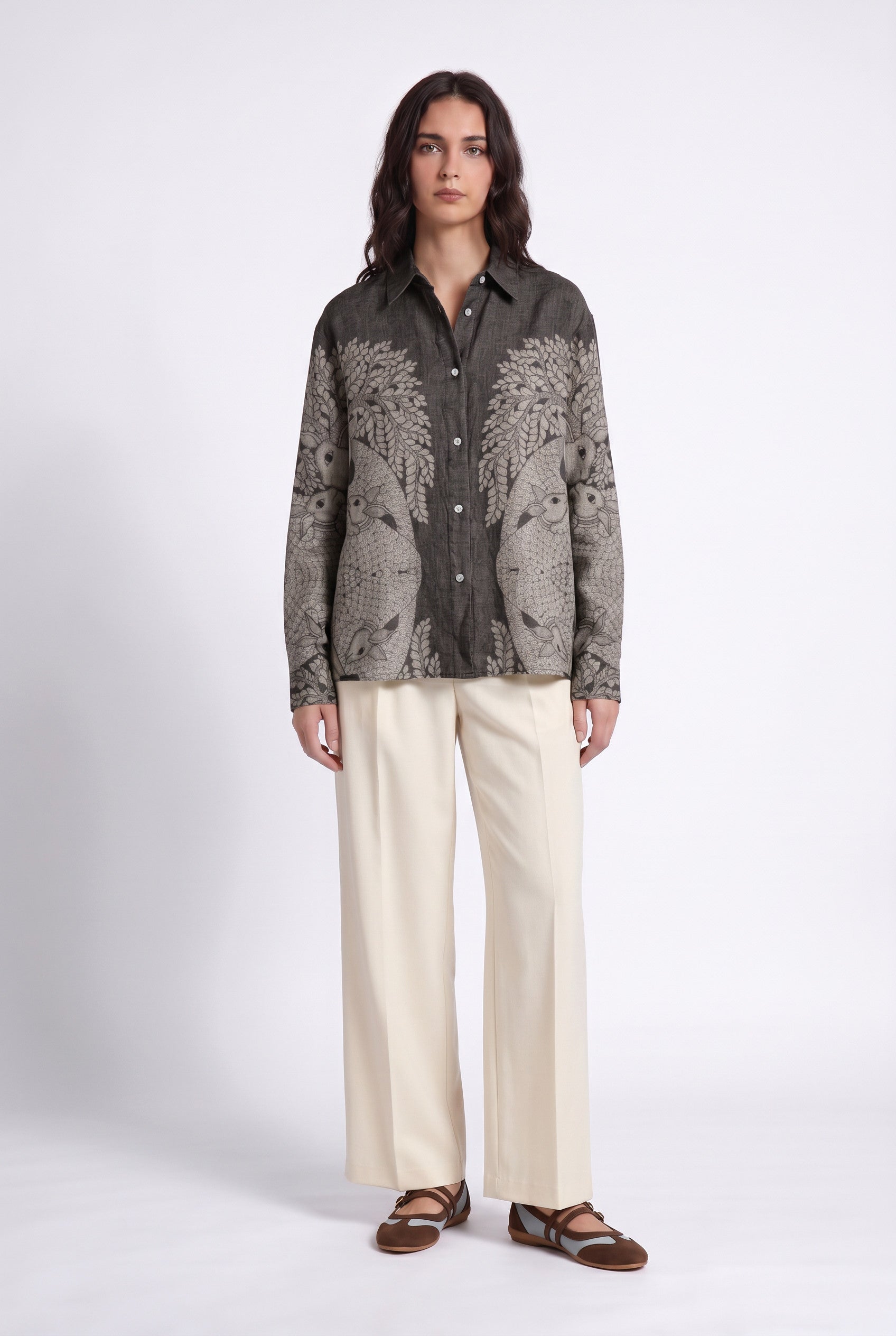 Gond Shirt Women - Circle of Life